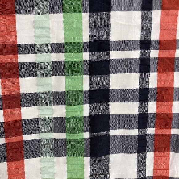 VTG 70’s Koret Of California Koratron Women’s Plaid Button Up Shirt Est. Size XL - Picture 12 of 12